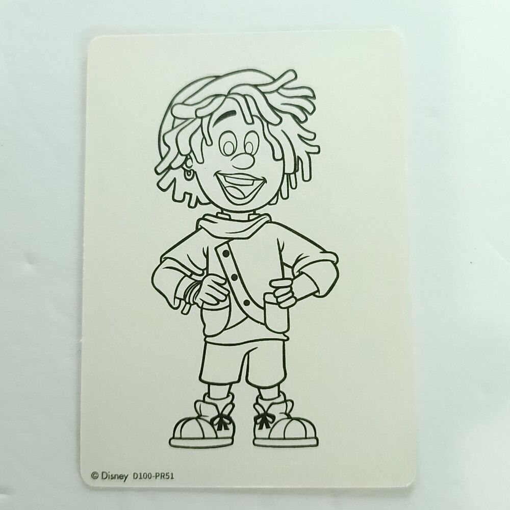 Ethan Clade 2023 Card Fun 1/1 Disney 100 Carnival  Paper Sketch Card D100-PR51